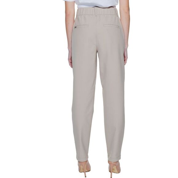 Street One Beige Polyamide Women's Pant - Picture 2 of 5